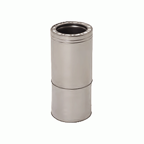 6" Ventis Class-A All Fuel 316L Inner/430 Outer 14" - 22" Telescoping Section - VA316-TEL06
