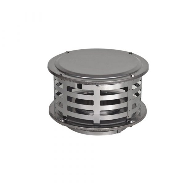 7" Ventis 430 Stainless Steel Class-A All Fuel Chimney Standard Rain Cap - VA316-C07