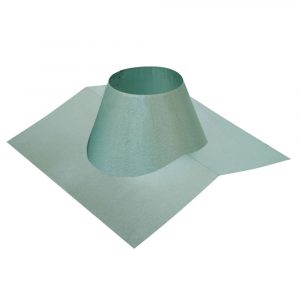 7" Ventis Class-A All Fuel Chimney Galvalume (NEED PITCH, CUSTOM) Non-Vented Peak Flashing - VA-FNVPK07