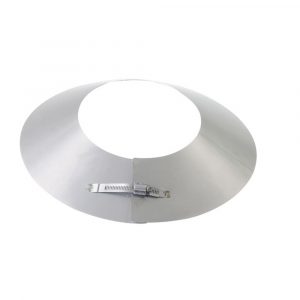 8" Ventis Class-A All Fuel Chimney 304L Stainless Storm Collar - VA-SC08SS
