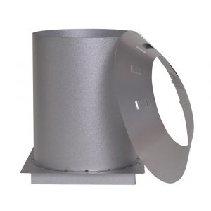 6" Ventis Class-A All Fuel Chimney Galvanized Attic Insulation Shield - VA-AIS06