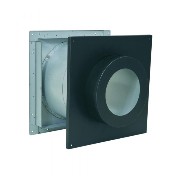 6" Ventis Class-A All Fuel Chimney Galvanized Wall Pass-Thru 12" Extension - VA-WPEXT06