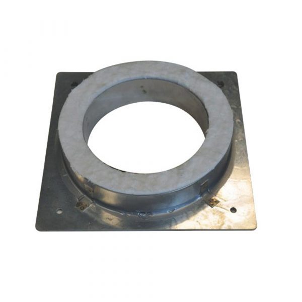 7" Ventis Class-A All Fuel Chimney Galvanized Anchor Plate - VA-AP07