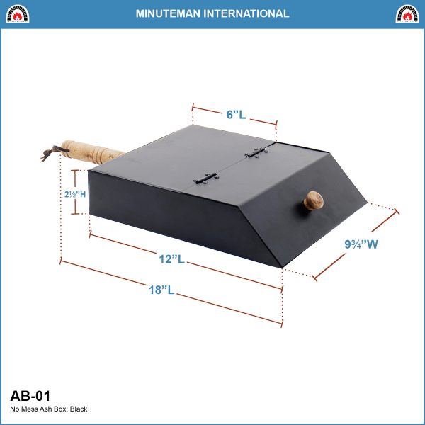 No Mess Ash Box by Minuteman - Image 2