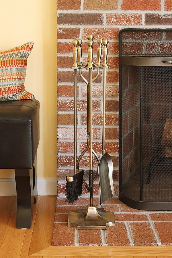 Concord Tool Set, Antique Brass by Minuteman - Image 4
