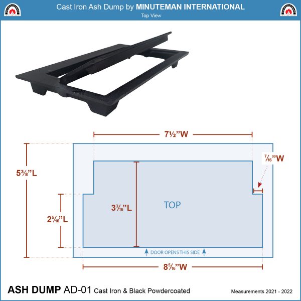 Cast Iron Ash Dump by Minuteman - Image 3
