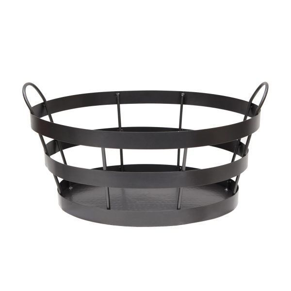 Graphite, Shaker Log Bin by Minuteman