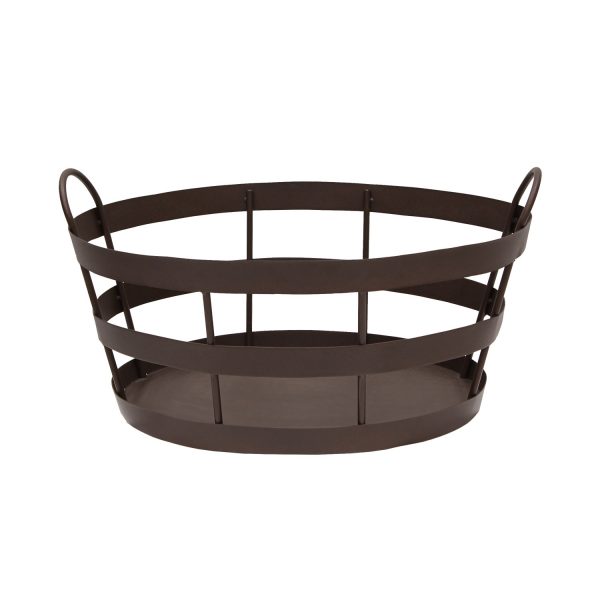 Roman Bronze, Shaker Log Bin by Minuteman