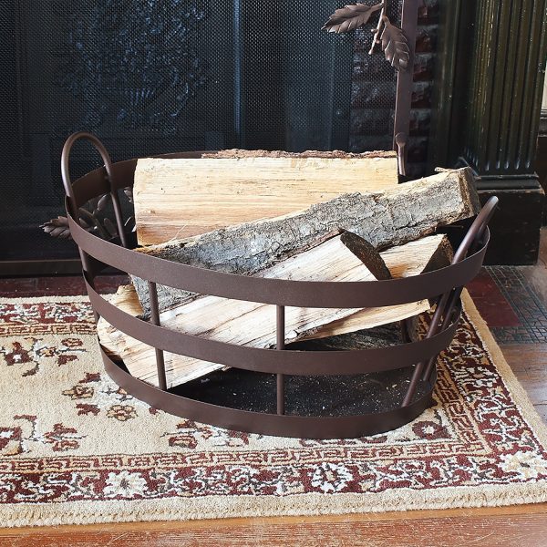Roman Bronze, Shaker Log Bin by Minuteman - Image 5