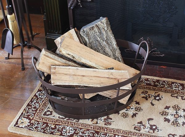 Roman Bronze, Shaker Log Bin by Minuteman - Image 6