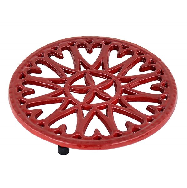 Red SunburstTrivet by Minuteman