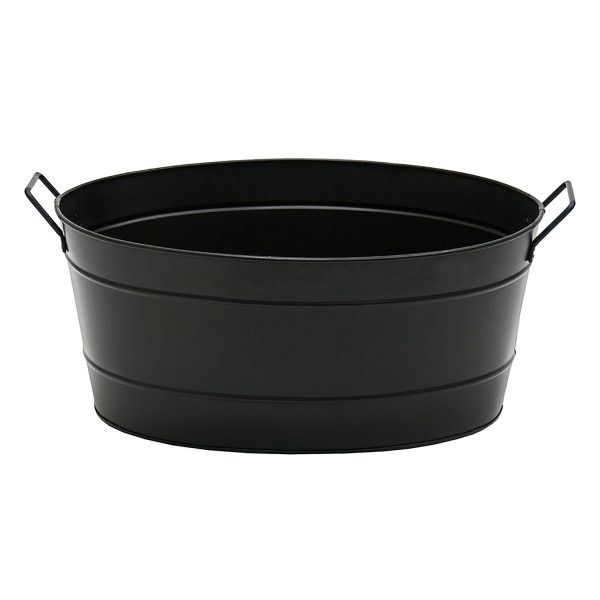 Black Oval Tub by Minuteman