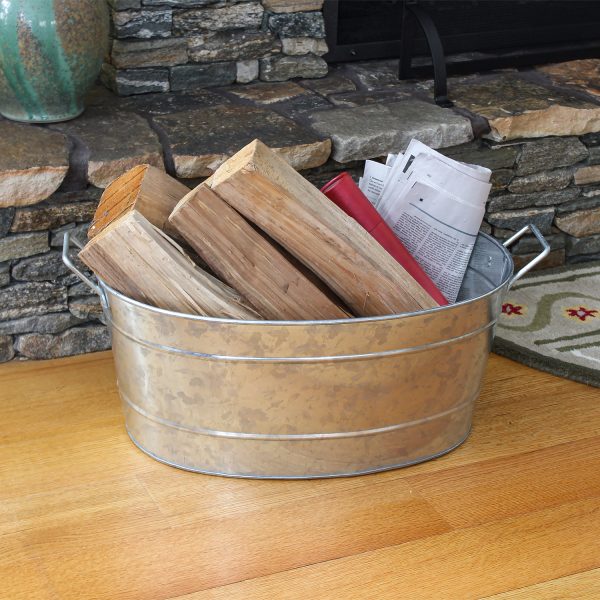 Galvanized Oval Tub by Minuteman - Image 3