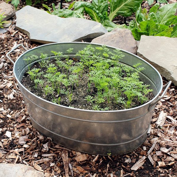 Galvanized Oval Tub by Minuteman - Image 5