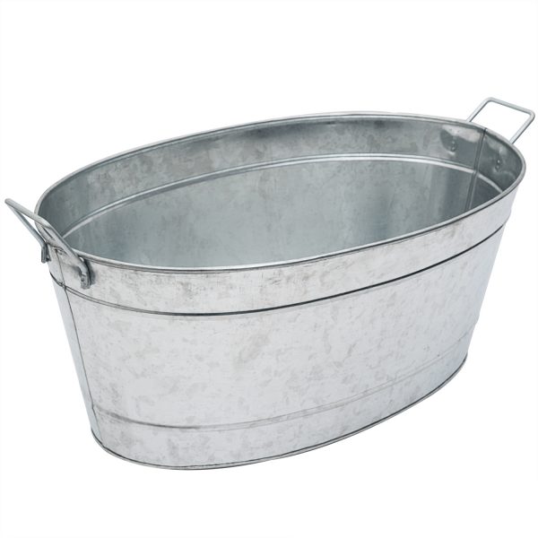 Galvanized Oval Tub by Minuteman - Image 7
