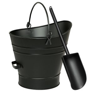 Small w/ Scoop, Traditional Pellet Bucket by Minuteman