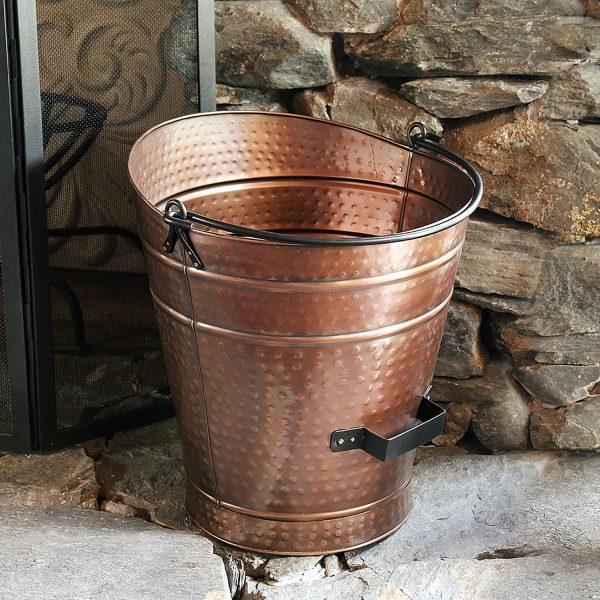 Large, Copper Pellet Bucket by Minuteman - Image 3