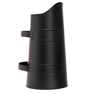 Black Pellet Scuttle by Minuteman