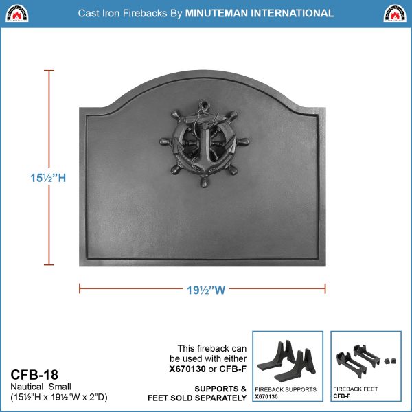 Small Nautical Fireback by Minuteman - Image 2