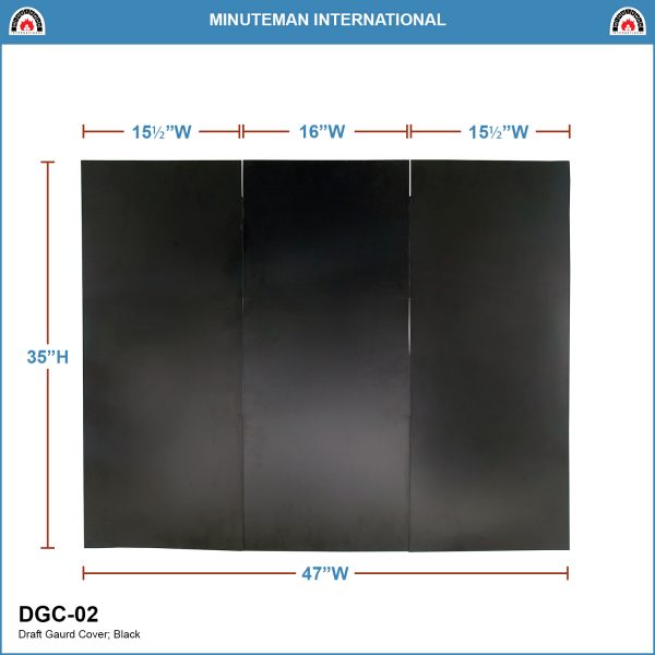 47x35-in Draft Guard Cover by Minuteman - Image 2