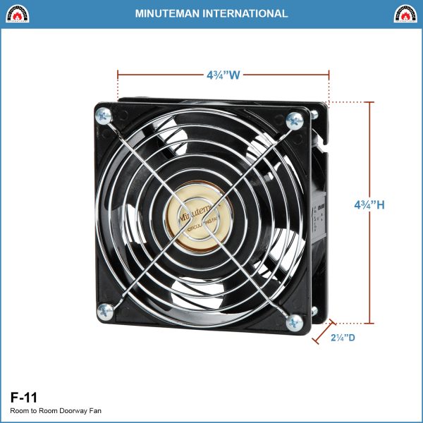 Room to Room Doorway Fan by Minuteman - Image 2