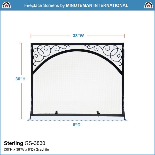 38x30-in Sterling Flat Screen by Minuteman - Image 2