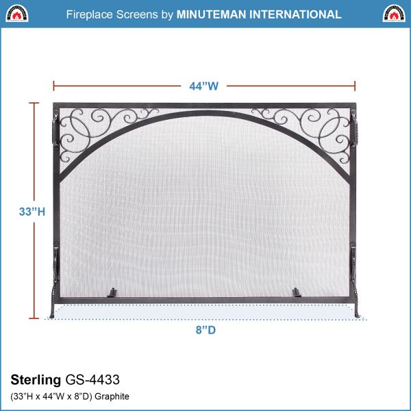 44x33-in Sterling Flat Screen by Minuteman - Image 2