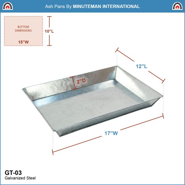 Ash Pan 11x17-in by Minuteman - Image 2