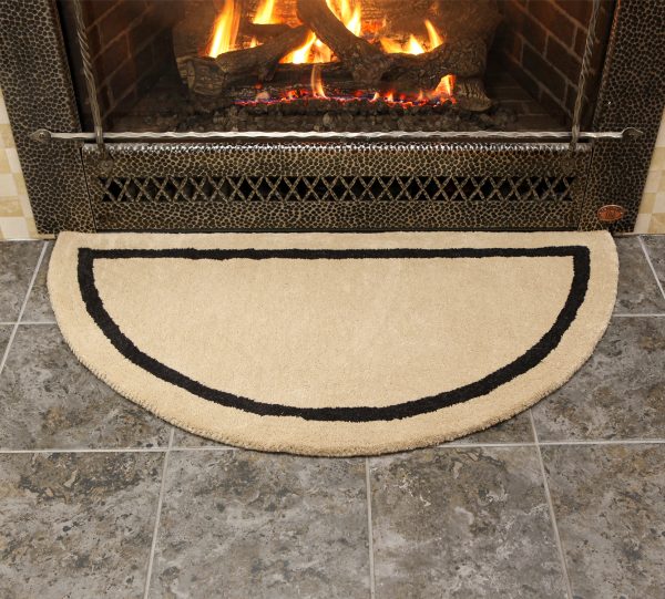 Mesa Tan, Contemporary Half Round Rug by Minuteman - Image 6