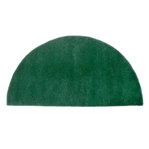 Nottingham Green Half Round Rug by Minuteman