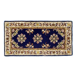 Blue, 44x22-in Oriental Rectangular Rug by Minuteman