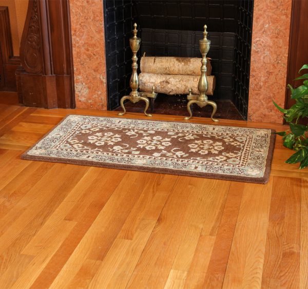 Coffee, 44x22-in, Oriental Rectangular Rug by Minuteman - Image 5