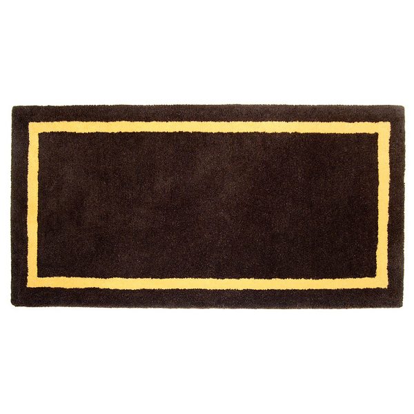 Deep Taupe, Contemporary Rectangular Rug by Minuteman