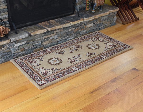 Beige, 56x26-in Oriental Rectangular Rug by Minuteman - Image 3