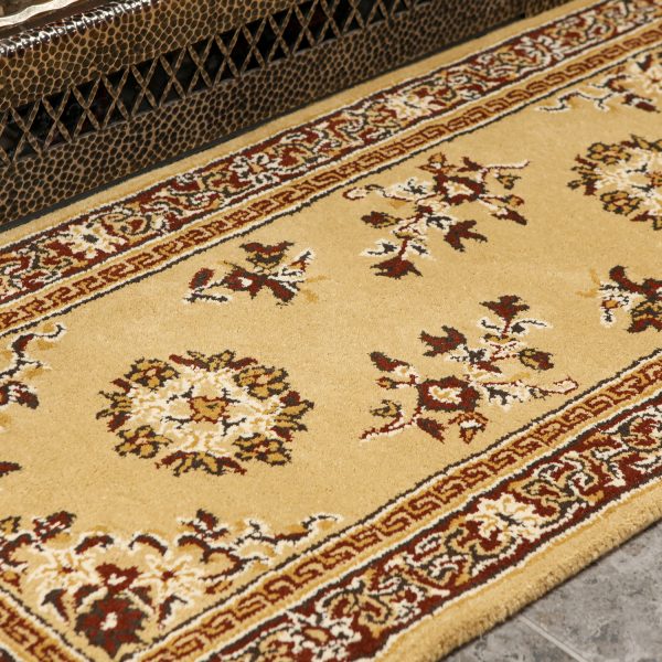 Beige, 56x26-in Oriental Rectangular Rug by Minuteman - Image 5