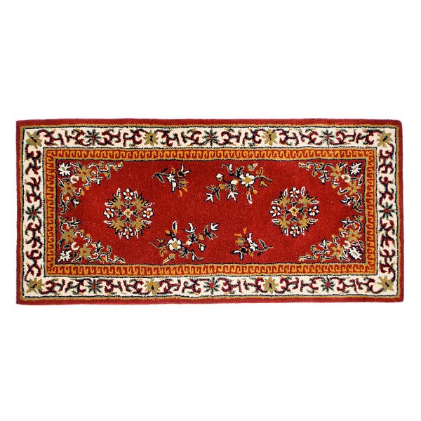 Burgundy, 56x26-in Oriental Rectangular Rug by Minuteman