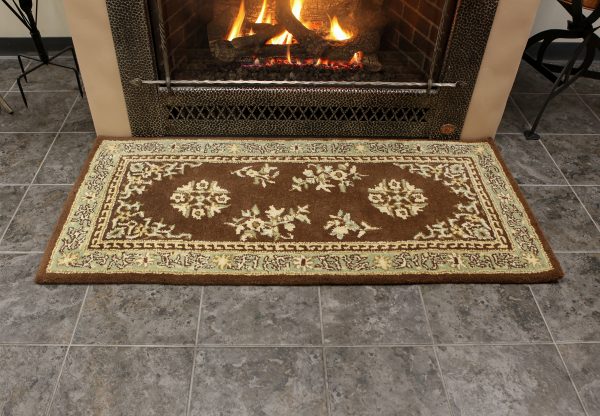 Coffee, 56x26-in Oriental Rectangular Rug by Minuteman - Image 4