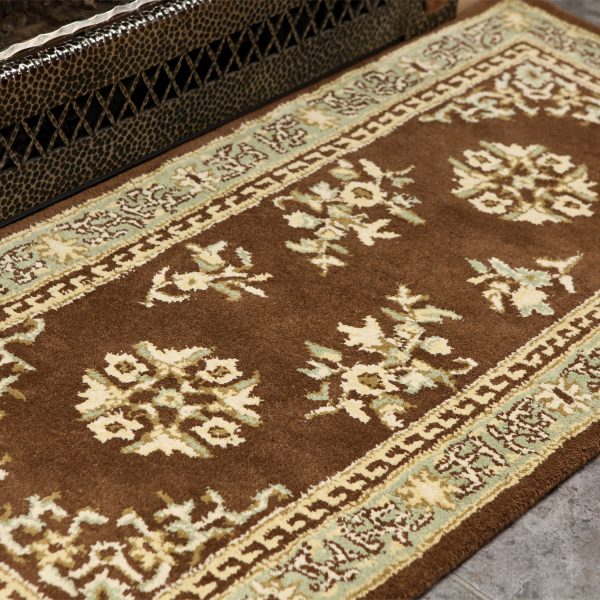 Coffee, 56x26-in Oriental Rectangular Rug by Minuteman - Image 5