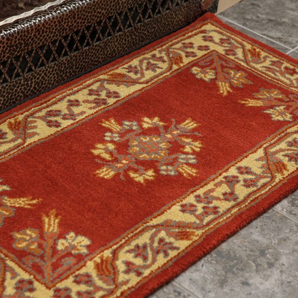 Vermillion, Jardin Rectangular Rug by Minuteman - Image 4