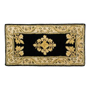 Noir, Jardin Rectangular Rug by Minuteman