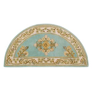 Wintergreen, Jardin Half Round Rug by Minuteman