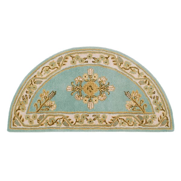 Wintergreen, Jardin Half Round Rug by Minuteman