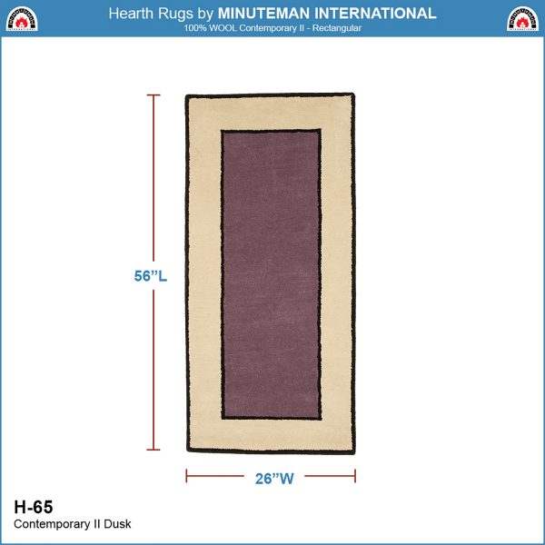 Dusk, Contemporary II Rectangular Rug by Minuteman - Image 2