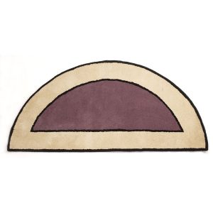 Dusk, Contemporary II Half Round Rug by Minuteman