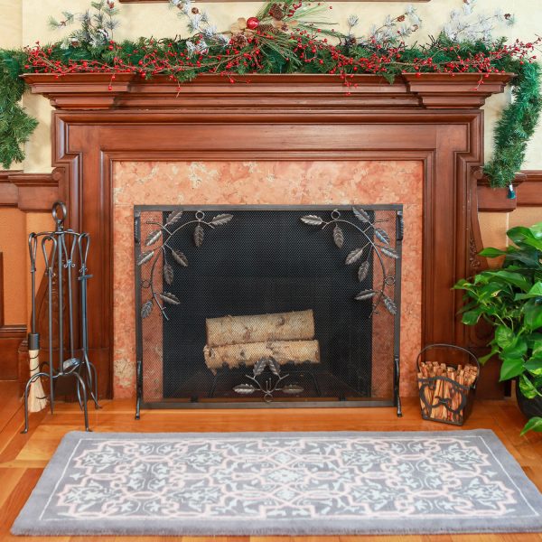 Dove Gray Tabriz Rect Rug 56x26 by Minuteman - Image 3