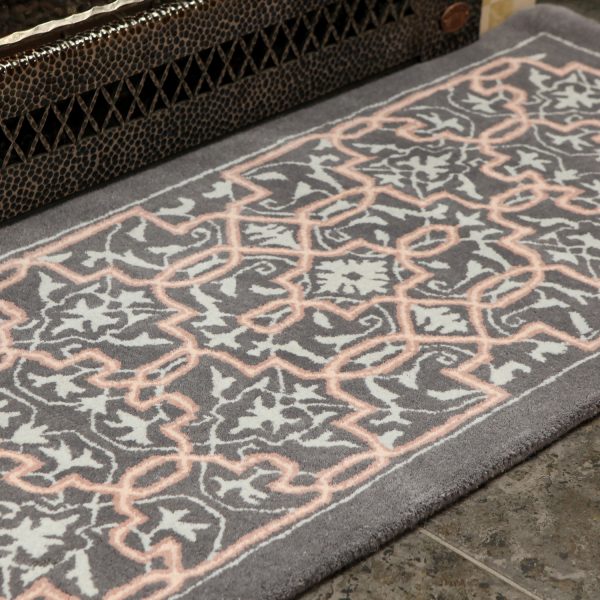 Dove Gray Tabriz Rect Rug 56x26 by Minuteman - Image 5