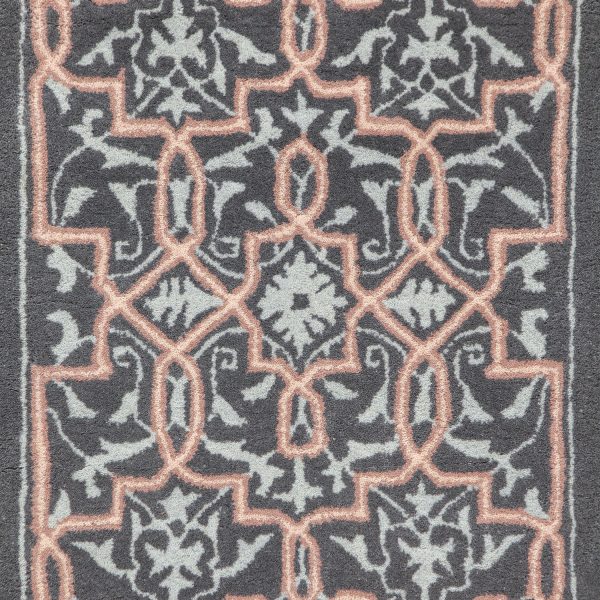 Dove Gray Tabriz Rect Rug 56x26 by Minuteman - Image 6