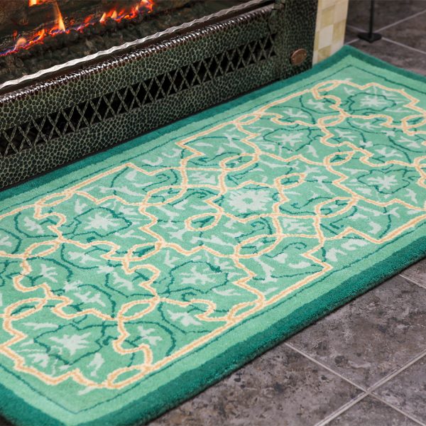 Emerald City Tabriz Rect Rug 56x26 by Minuteman - Image 5
