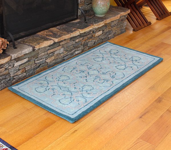 Sea Side Tabriz Rect Rug 56 x 26 by Minuteman - Image 4