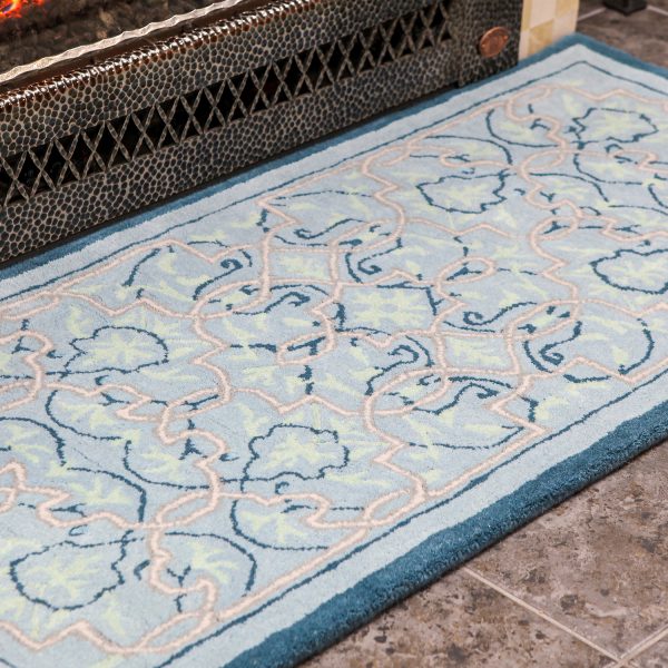 Sea Side Tabriz Rect Rug 56 x 26 by Minuteman - Image 6